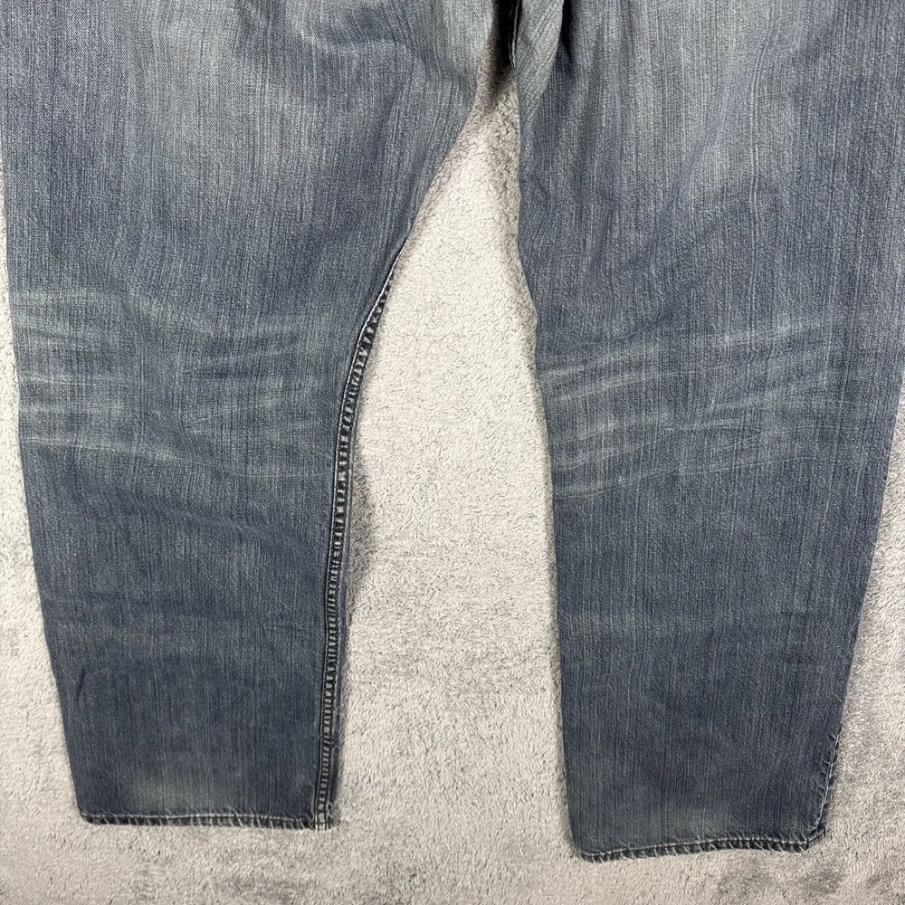 BKE Jeans Mens 38x34 Seth Bootcut Button‎ Fly Whisker Cowboy Baggy Y2K Grunge